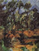 forest Paul Cezanne